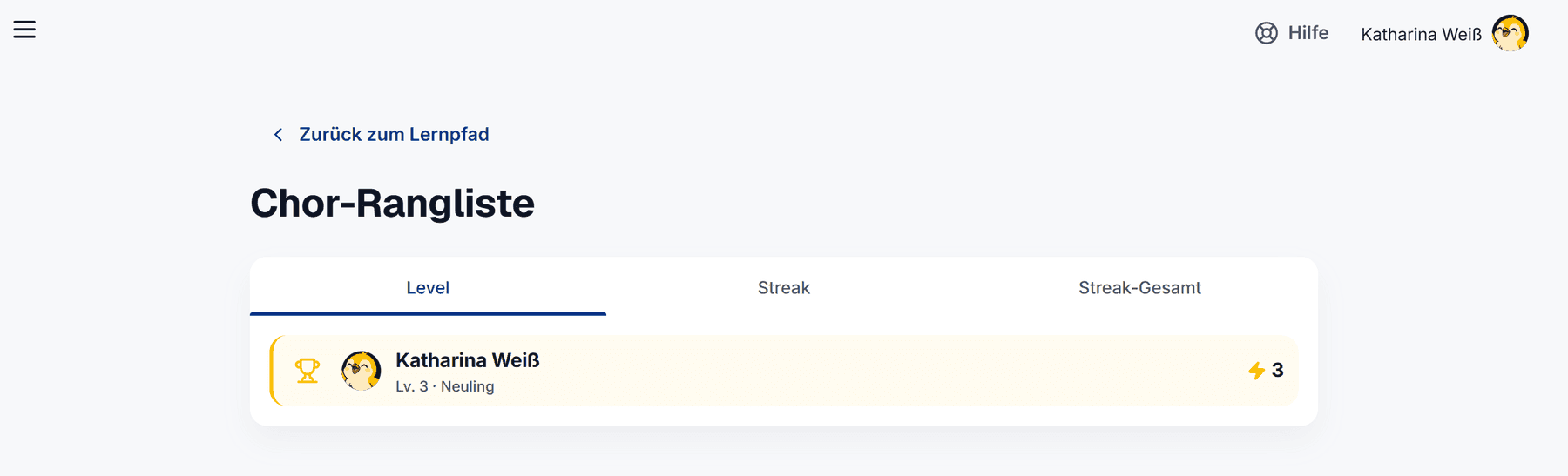 Streaks und Challenges, die dich dranbleiben lassen