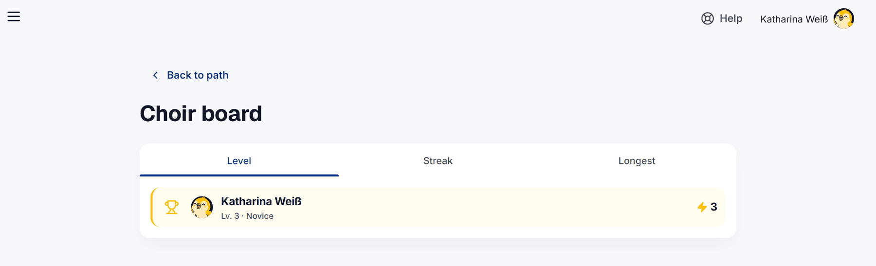 Streaks and challenges that keep you coming back
