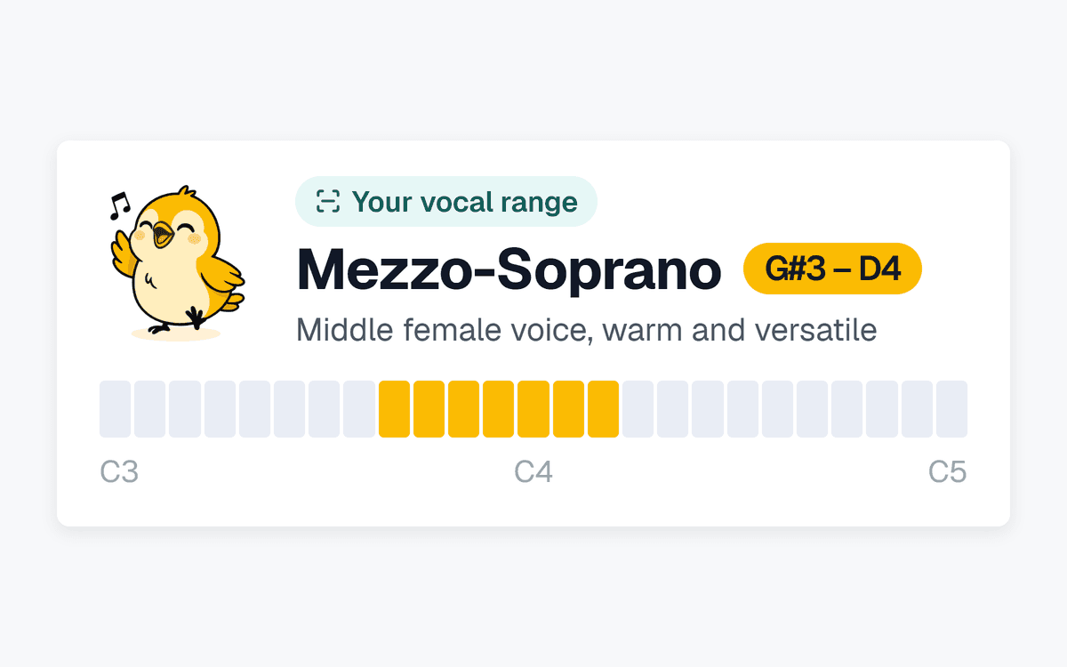 Vocal Range Finder